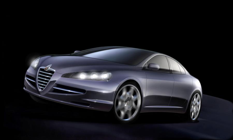  Alfa Romeo Visconti Concept 2004 года  (фото 5 из 21)